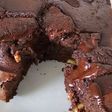 Brownie Chocolate y plátano en Air fryer