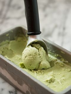 用果汁機自製抹茶冰淇淋 – 的食譜成品照片
