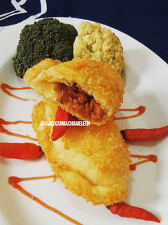 Foto resep Roti Goreng isi Ayam Cincang
