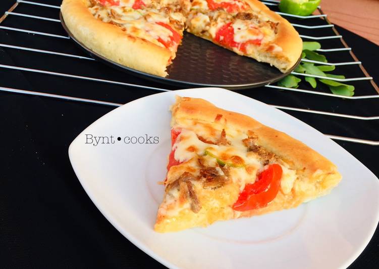 Step-by-Step Guide to Prepare Any-night-of-the-week Shredded beef pizza | The Best Food|Easy Recipes for Busy Familie