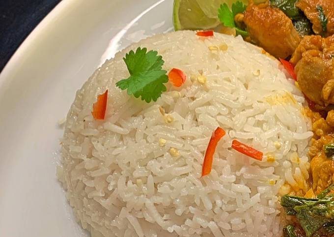 Steps to Prepare Super Quick Homemade Coconut Rice