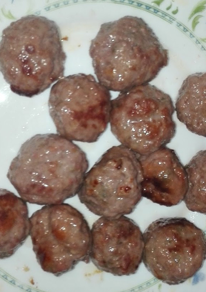 Una foto de Bolas de carne (receta comodín)