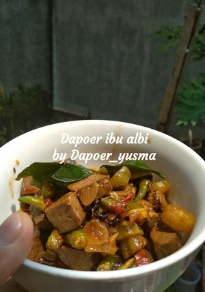 Foto resep Hati sapi asam pedas andaliman