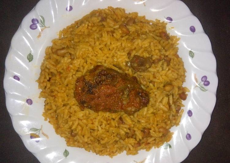 Recipe of Ultimate Jollof rice and beans