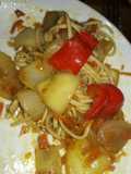 Fideos estilo chinos 🍝 ♡