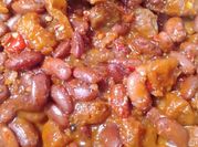 Gambar rendang kacang merah