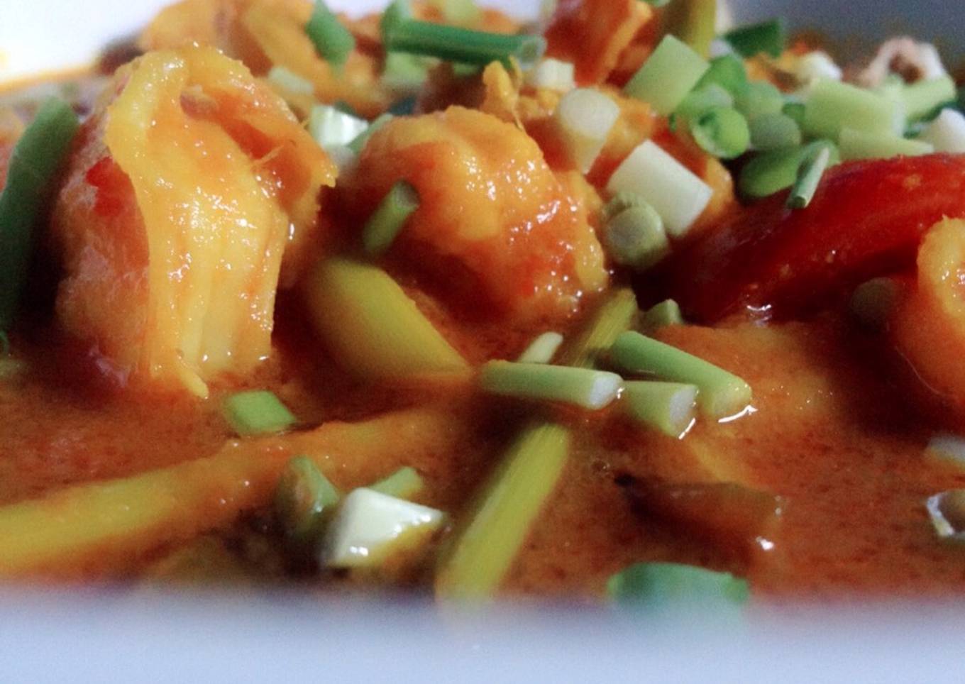 Langkah Mudah untuk Membuat Udang rica kuah pedas Anti Gagal