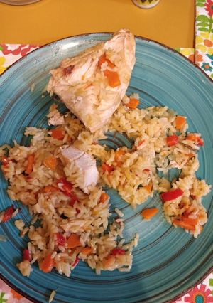 Una foto de Arroz con pollo (30 min)