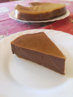 Una foto de Tarta de chocolate y naranja