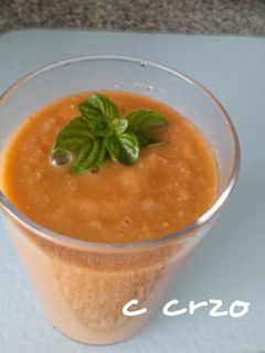 Una foto de Smoothie de zanahoria