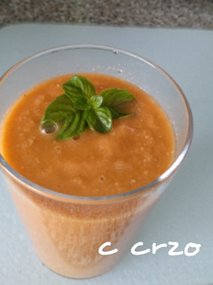 Una foto de Smoothie de zanahoria