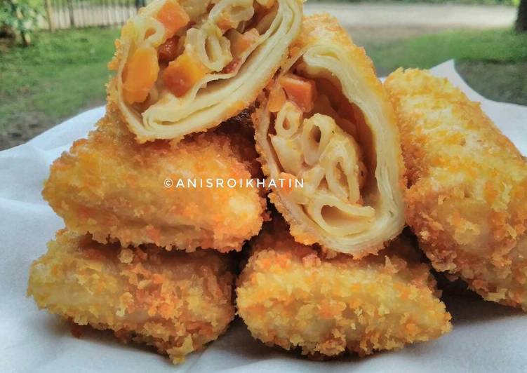 Resep Risoles Ragout Macaroni Ekonomis Yang Luar Biasa