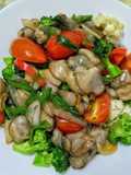Lokan Goreng Sayur Campur