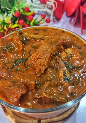 A picture of Easy Ogbono recipe.