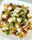 Totopos para nachos keto
