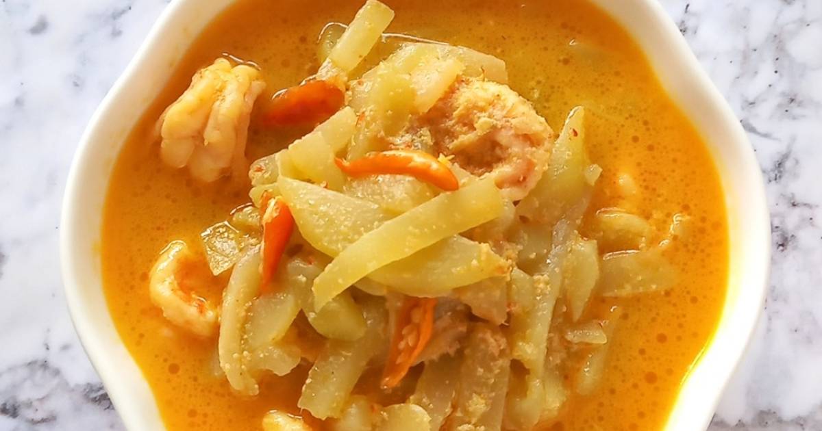 Resep Gulai Labu Siam Udang Oleh Desfita Mamicay Cookpad