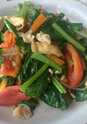 Foto resep Tumis sawi hijau