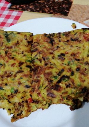 Una foto de Fainá de zapallito sin gluten