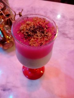 عکسی از دستور ژله دو رنگ 👌👌