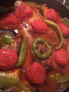 عکسی از دستور خوراک بادمجان