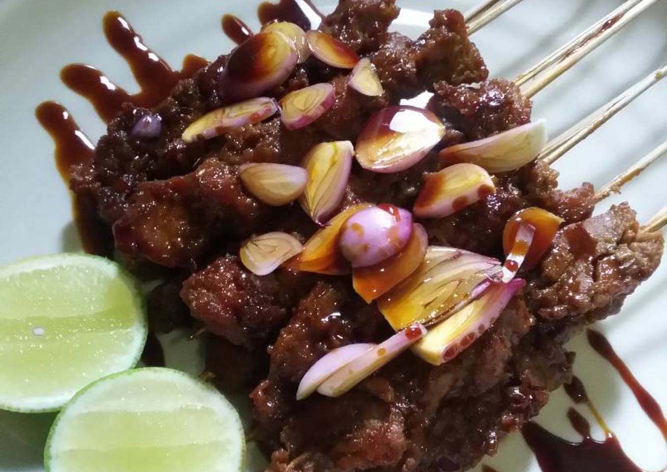 Sate kambing bumbu kecap