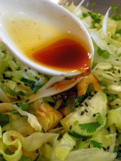 A picture of Soy Sesame Tabasco Salad Dressing.
