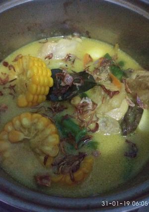 Foto resep Ayam kari sayur