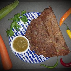 Ragi chilla A picture of Ragi chilla.
