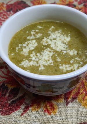 Una foto de Sopa casera de verduras con vitina
