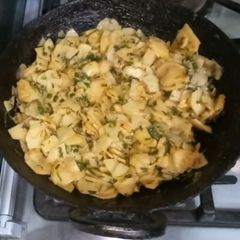 A picture of Karahi Aloo.