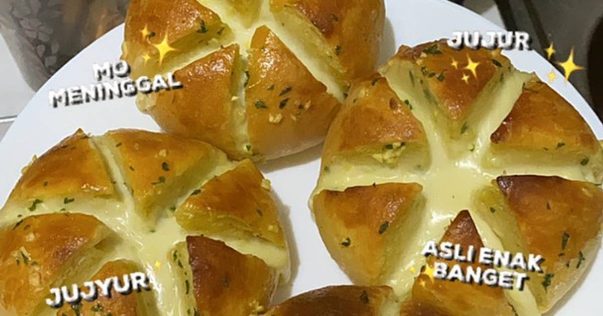 Resep Korean Garlic Cheese Bread (tanpa cream cheese) oleh Ajeng Diah