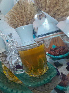 عکسی از دستور دمنوش چای سبز (Green tea brew)