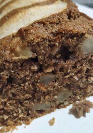 Una foto de Budín Íntegral de Manzana