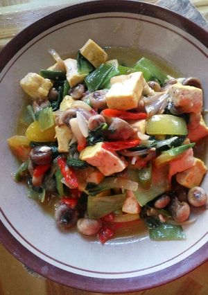Foto resep Tumis Jamur campur tahu