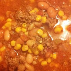 A picture of Taco Soup.