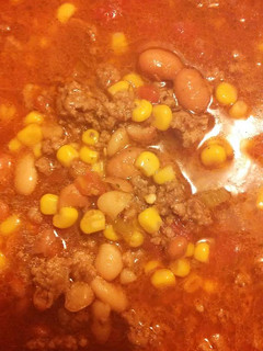 A picture of Taco Soup.