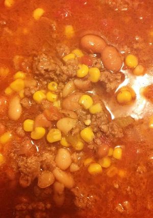 A picture of Taco Soup.