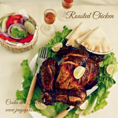 A picture of Homemade Roasted Chicken.