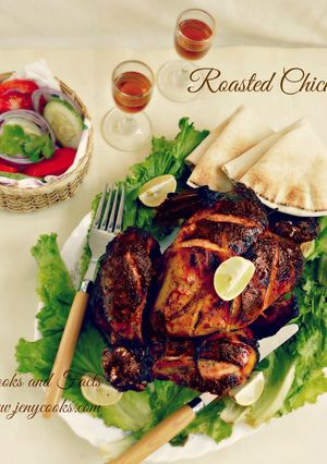 A picture of Homemade Roasted Chicken.