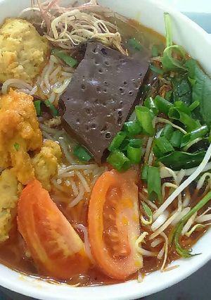 Hình của món Bún riêu!.