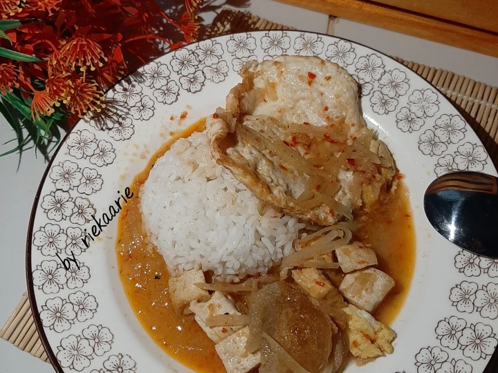 Langkah Gampang Membikin Resep 59. Sambal Goreng KTT(Krecek Tahu Telur) yang Enak Banget Anti Ribet, Mantap