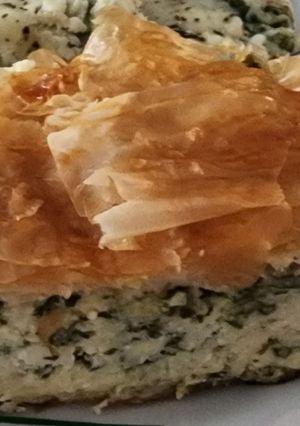 A picture of Spinach Pie (Spanakopita).