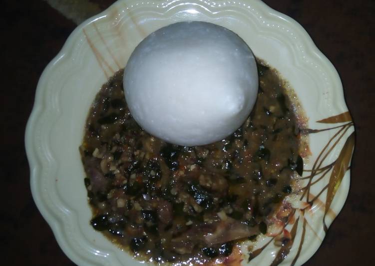 unique Tuwon shinkafa da miyan zogale Recipe | Steps to make Tuwon shinkafa da miyan zogale Perfect