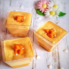 A picture of Mango mousse.