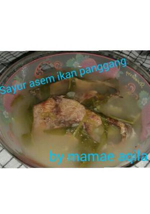 Foto resep Sayur asem ikan panggang