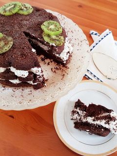 Foto di Naked Cake alla ricotta e panna