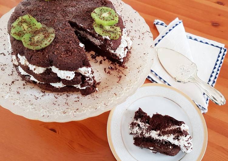 Naked Cake alla ricotta e panna