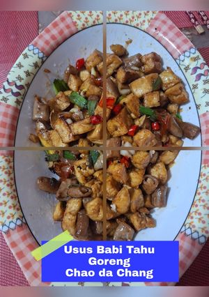Foto resep Usus Babi Goreng, Chao Da Chang