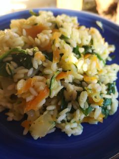 Foto de Arroz Colorido de Primavera