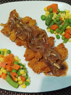 Foto resep Chicken Tempura Teriyaki Sauce